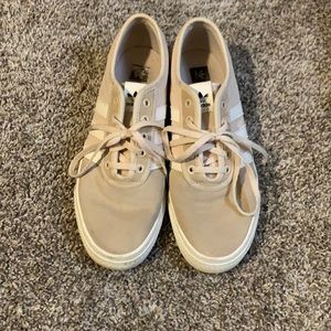 Tan casual adidas sneakers